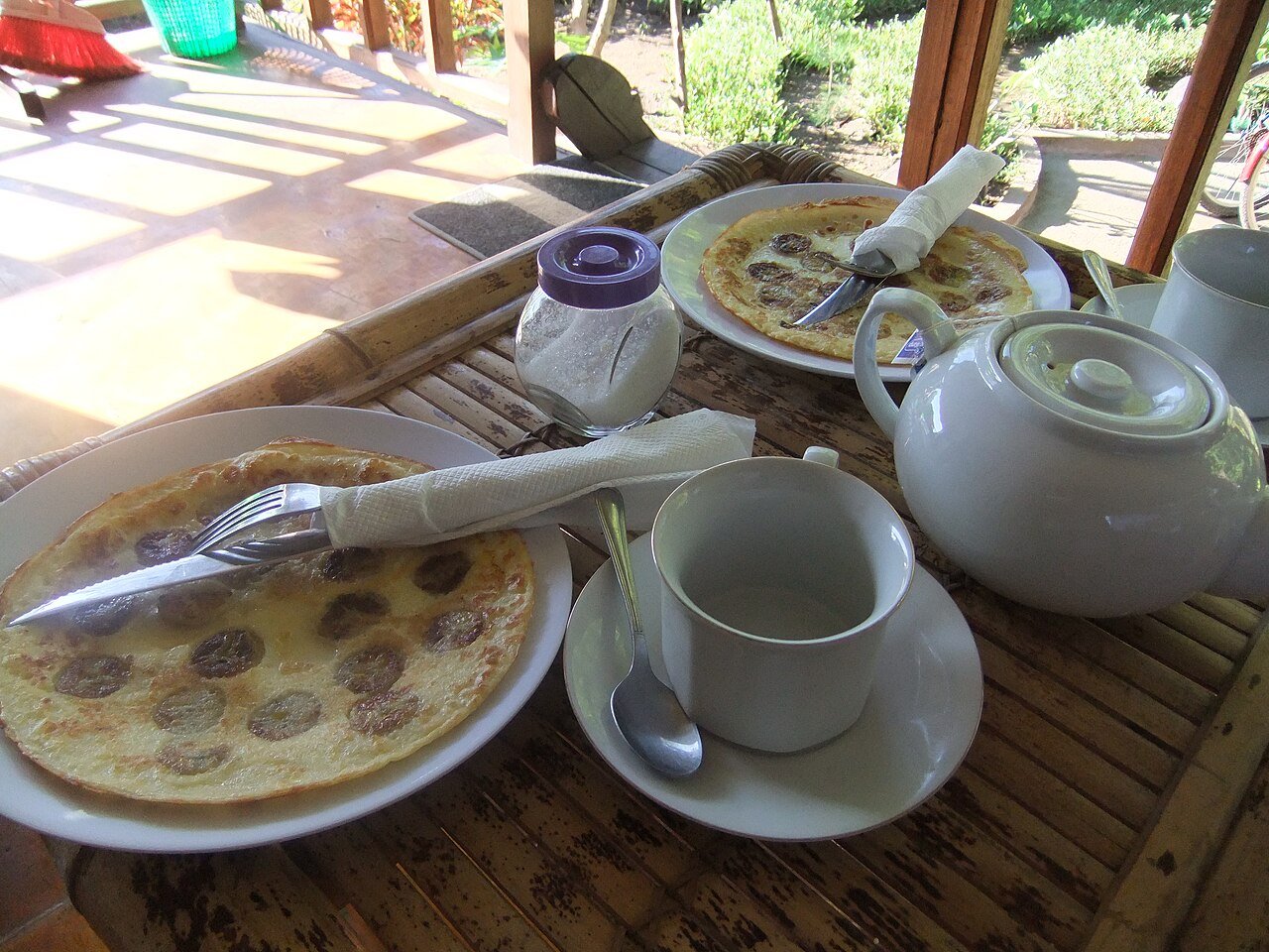Banana Oat Pancakes