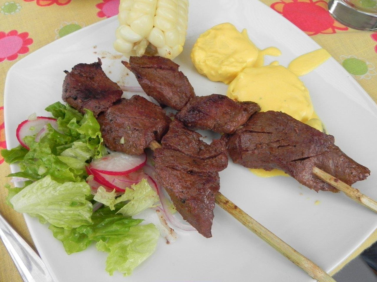 Beef and Pepper Skewers