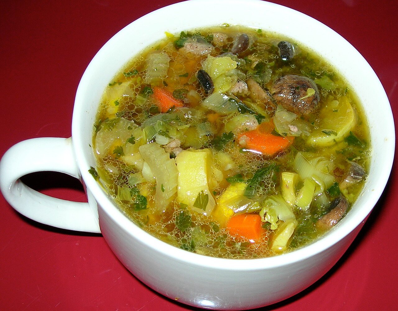 Chicken and Vegetable Soup