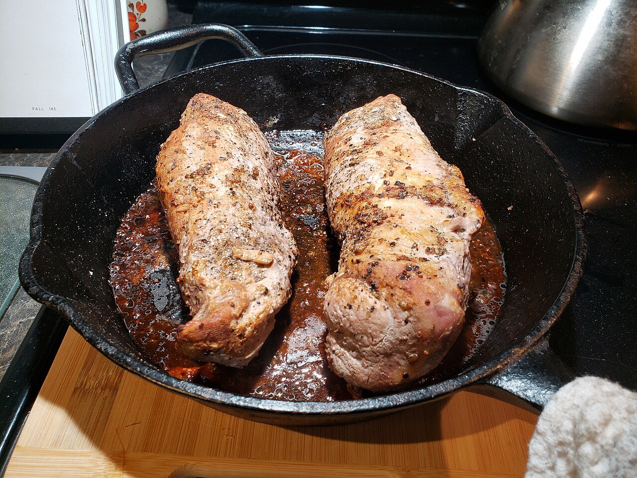 Pork Tenderloin with Apples