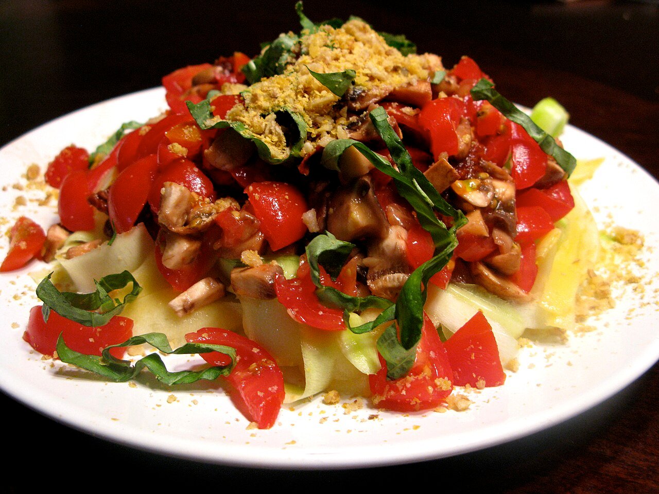 Zucchini Noodles with Marinara